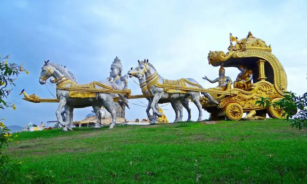 Arjuna and Krishna