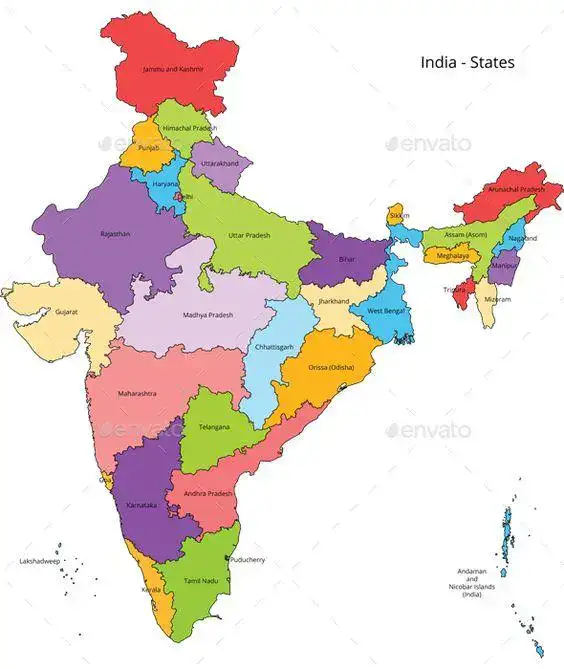Map of India