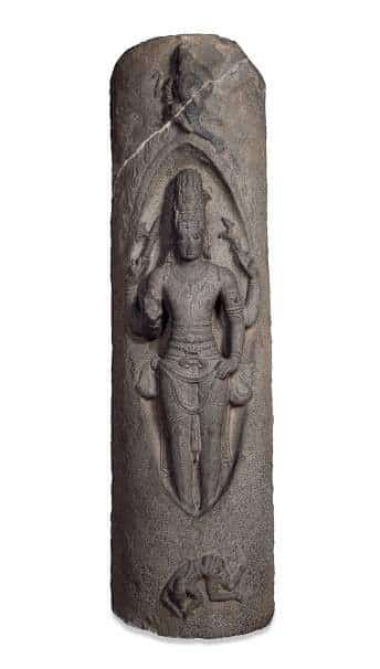 Lingodbhava - Lord Shiva coming out of a cosmic pillar