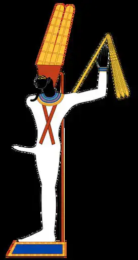 Egyptian god Min is a god of fertility 
