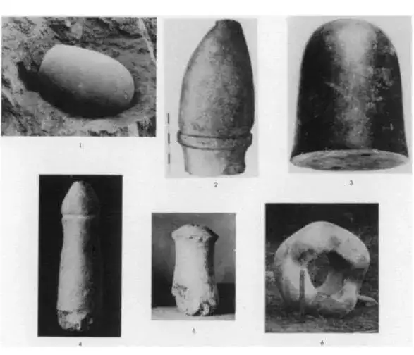 Objects found during excavation at Harappa.