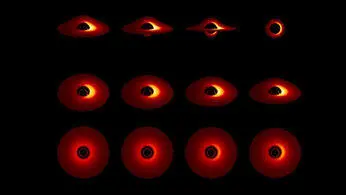 Visualization of a Black Hole by Scientists