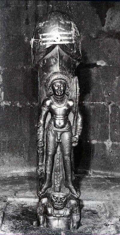 Lord Shiva Standing on the Shoulders of Apasmara