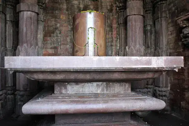 The Shiva Lingam at Bhojpur Temple in Madhya Pradesh