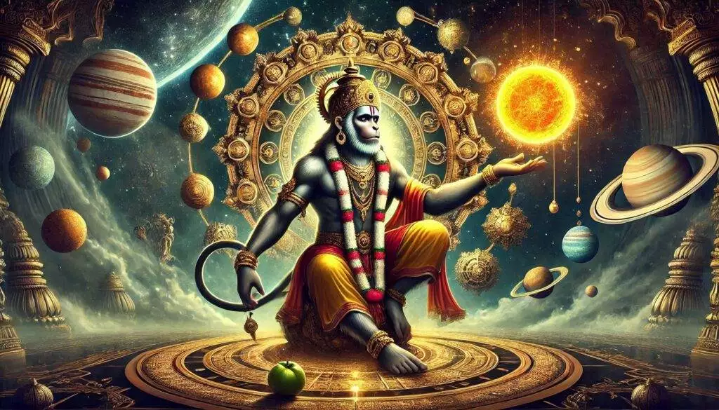 hanuman and navagraha