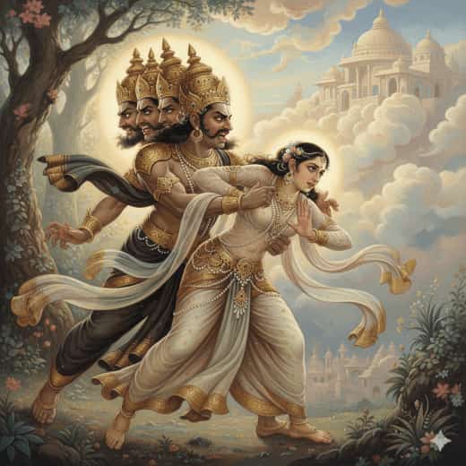 The Ravana And Rambha Story - Why Did Ravana Not Touch Sita? - Hinduism ...